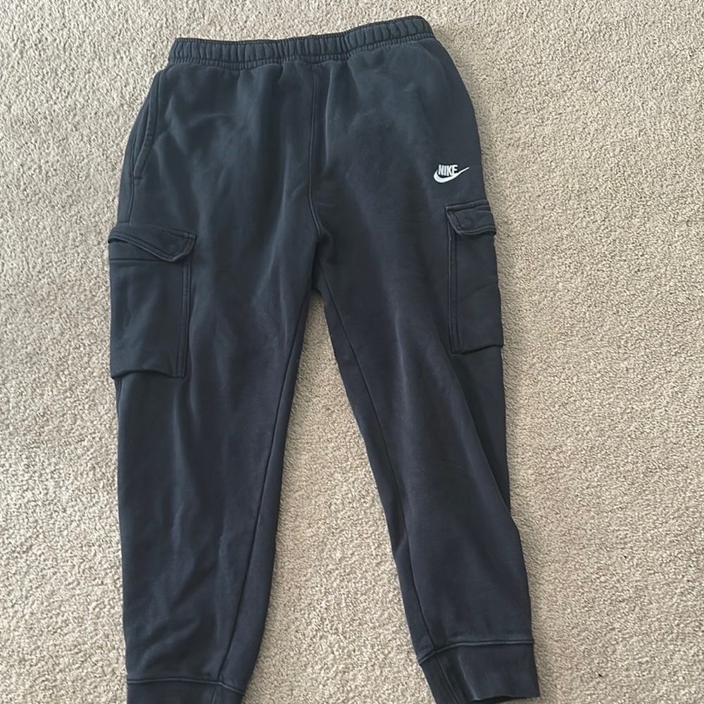 Nike Black Cargo Joggers